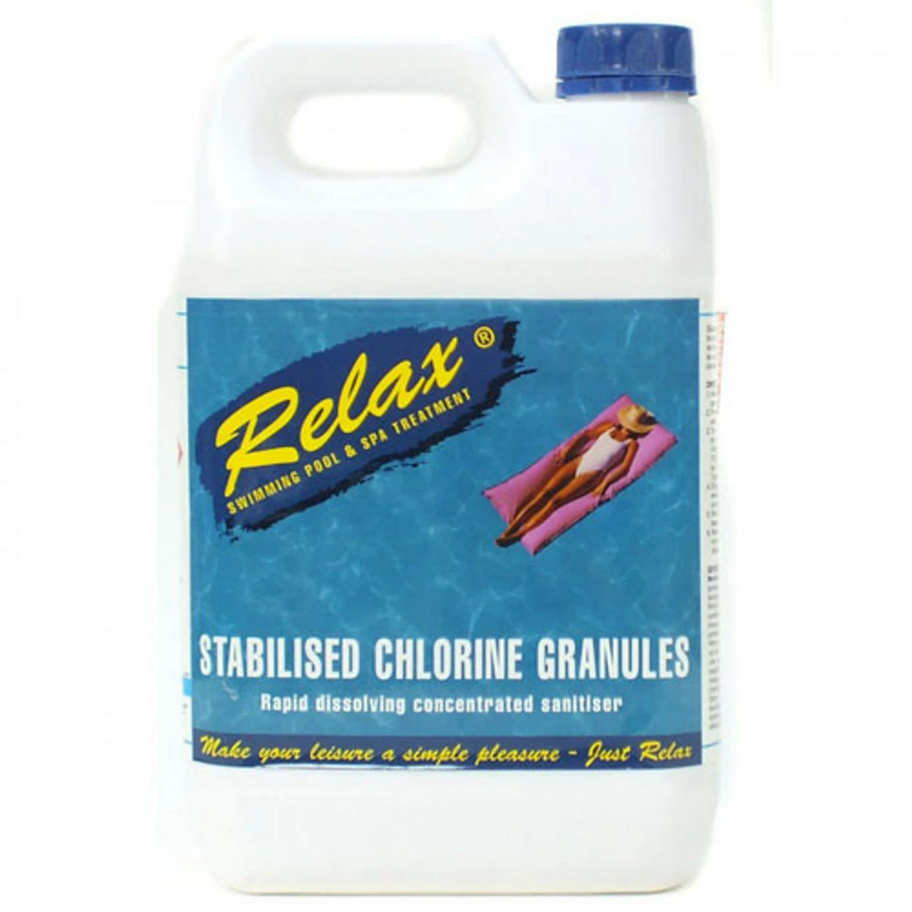 Relax Stabilised Chlorine Swimming Pool Chemical 1 Relax Stabilised Chlorine Swimming Pool Chemical