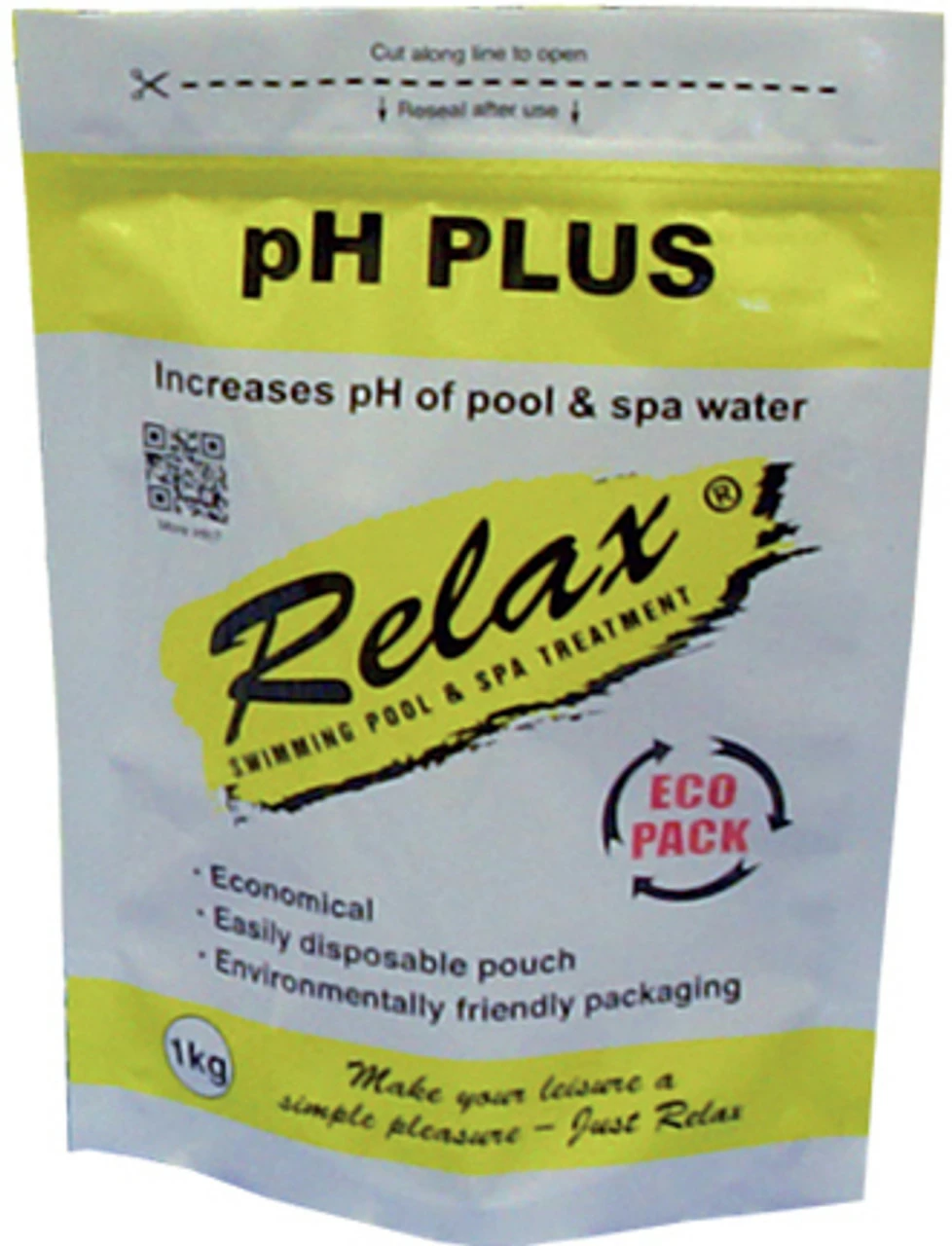 Relax 1kg PH Plus Swimming Pool Chemical Granules Pouch 1 Relax 1kg PH Plus Swimming Pool Chemical Granules Pouch