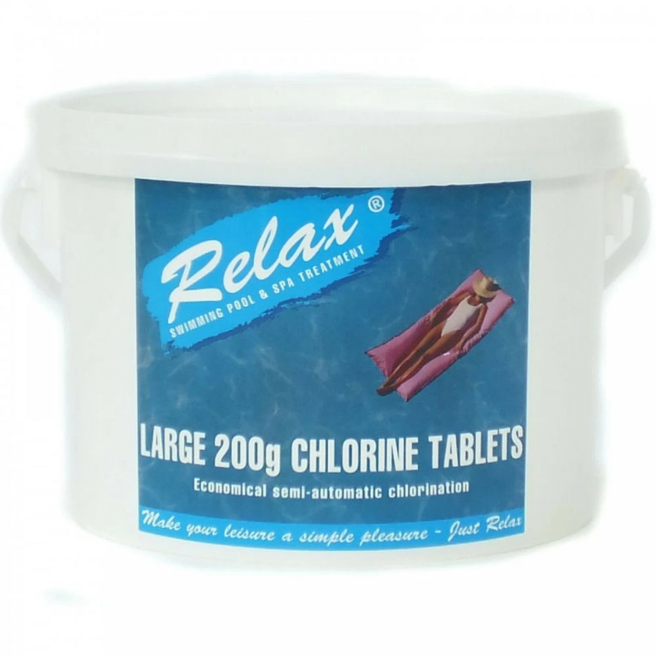 Relax 200g Large Swimming Pool Chlorine Tablets 1 Relax 200g Large Swimming Pool Chlorine Tablets