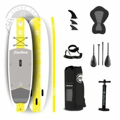 Fatstick Airstick 10’6 Inflatable SUP Paddle Board Full Kit -Camping Online Shop AIRSTICK YELLOW 21352.1652349477