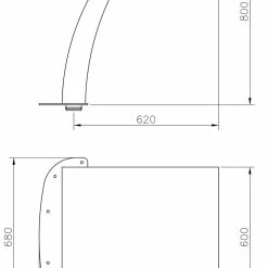 Camping Online Shop -Camping Online Shop ARCHED CURTAIN FOUNTAIN DIMENSIONS 88582.1402057693