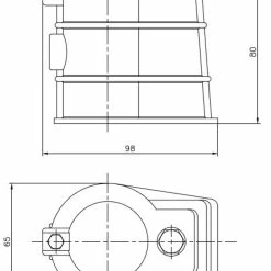 Astral Swimming Pool Ladder And Grab Rail Anchor Kit -Camping Online Shop Astral anchor dimensions 48646.1477642733