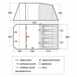 Vango Lismore Poled Family Camping Tent Package 26 Vango Lismore Poled Family Camping Tent Package -Camping Online Shop Lismore 450 dimensions 58770.1669204065