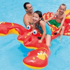 Intex Inflatable Giant Lobster Children's Ride On Pool Toy