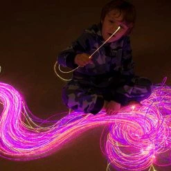JLS Ltd Fibre Optic UV Reactive Sensory Lighting Kit
