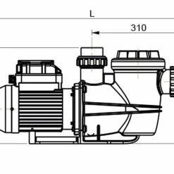 Certikin AquaSpeed Swimming Pool Pump -Camping Online Shop aquaspeed pump dimensions 3 11820.1580903920