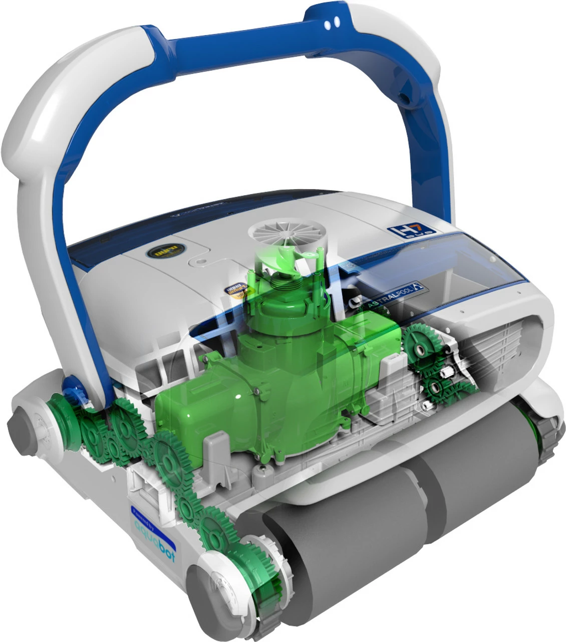 Astral H7 Duo Robotic Swimming Pool Electronic Cleaner 2 Astral H7 Duo Robotic Swimming Pool Electronic Cleaner - Image 2