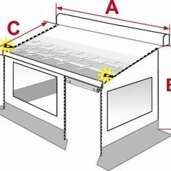 Fiamma F45 Zip Awning For Motorhomes & Campervans -Camping Online Shop fiammazip 69752.1359367513