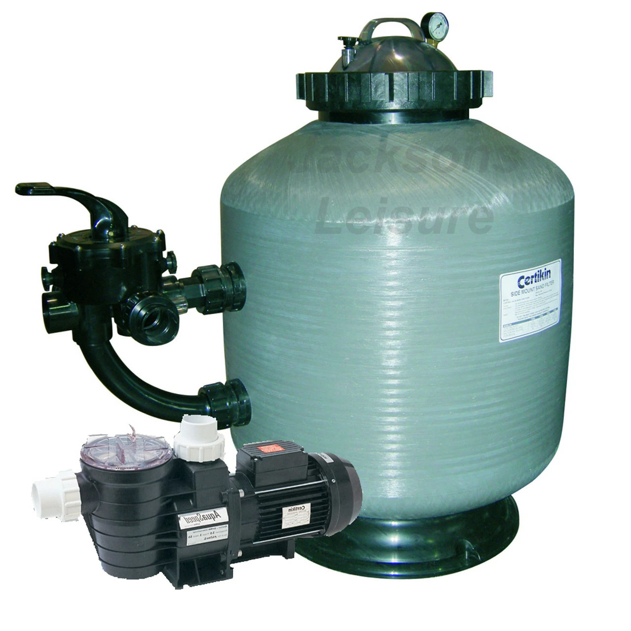 Certikin AquaSpeed Pump And Side Mounted Vision Filter Combination 1 Certikin AquaSpeed Pump And Side Mounted Vision Filter Combination