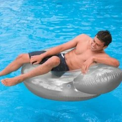 Intex Pillow Back Swimming Pool Chair Lounger -Camping Online Shop silver pillow water 60578.1426240752