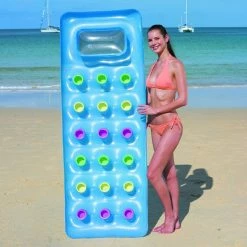 Bestway Inflatable 18 Pocket Fashion Lounger Pool Window Lilo -Camping Online Shop window3 18399.1403789057